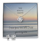 Love Knot Necklace & Earring Set