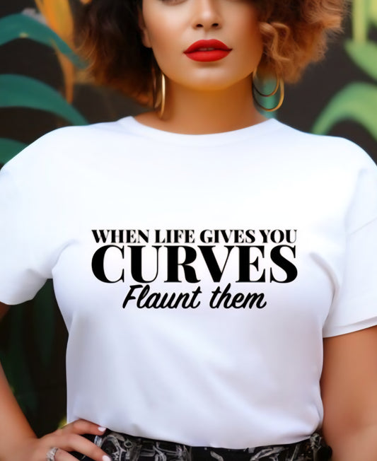 When life gives you curves screenprint